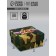 The box is folding, the cover is, "February 23", 10 x 10 x 5 cm without a window