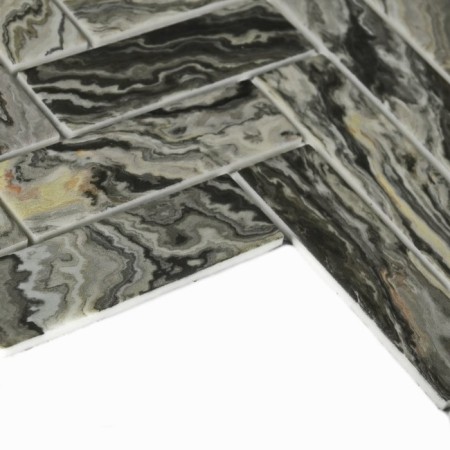 Glass mosaic Bonaparte Hadar Grey, 268x286x4.5 mm-2