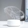 Lamp "Auto" LED 3 white modes from the network 10.5x13x20.5 cm Risalux