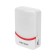 Wireless doorbell with digital coding overflowing 38 melodies 150m IP44 (white/red