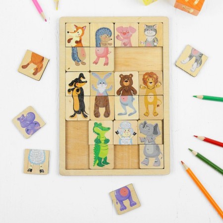 Game developing wooden "zoo"-2