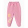 Children's sliders "bunny", pink color, height 62
