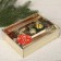New Year's candle with the candlestick "bumps and balls" (set 4 pcs) 3.5x11x15 cm, gold