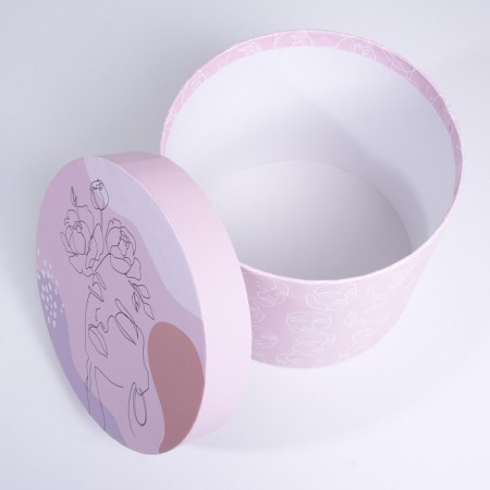 Set of boxes 5 in 1, gift packaging, “tender”, 13 x 13.5–19.5 x 23 cm-4
