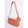 Cross-Body Bag, eco-leather, ludor orange, 24x6x15 cm