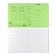 Notebook of 18 sheets in the Erichkrause Code "CoverPro Neon Cocerypro", plastic cover, offset block 100% whiteness, green