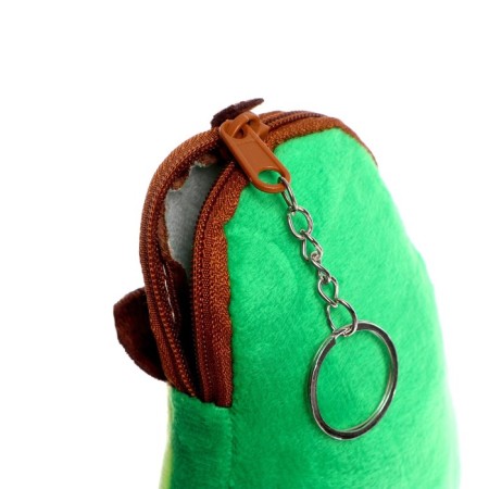 Avocado wallet, on a key fabric, species mix-2