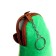 Avocado wallet, on a key fabric, species mix