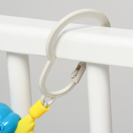Stretching to a stroller/crib "chicks", 3 toys, color mix, crush me-7