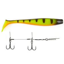Vibro -highs LJ 3D Series Giant Kubira Swim Shad 10.3in (26.00)/PG14 1pcs+Stinger XL