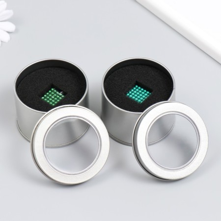 Antistress Magnet "Neokub" 216 balls d = 0.3 cm (green)