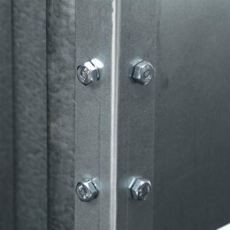 The flowerbed is galvanized "petal", d = 70 cm, h = 15 cm, Greengo-10