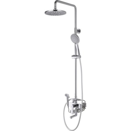 The shower system D&K Bayern fürth DA1524701B18, hygienic shower, tropical shower, chrome