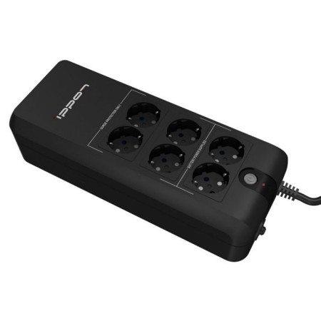 Source of uninterrupted power Ippon Back Verso 600, 300 W, 600 VA, Black-1