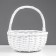 Wicker basket "braid",