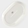 Porcelain oval Magistro Ocean, 25 × 16 × 2.4 cm, blue color