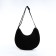 Youth bag with zipper, black color