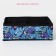 Organizer for storing linen “Tropics”, 4 cells, 29 × 29 × 10 cm, blue color