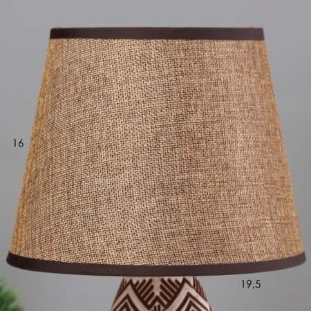 Savva table lamp E14 40W brown 20x20x32cm-3