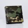 Box for 4 sweets, "camouflage" 12.6 x 12.6 x 3.5 cm. Confectionery packaging