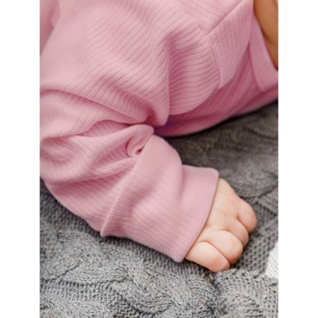Combineson-Slip on the zipper Fashion, height 74 cm, pink color-4