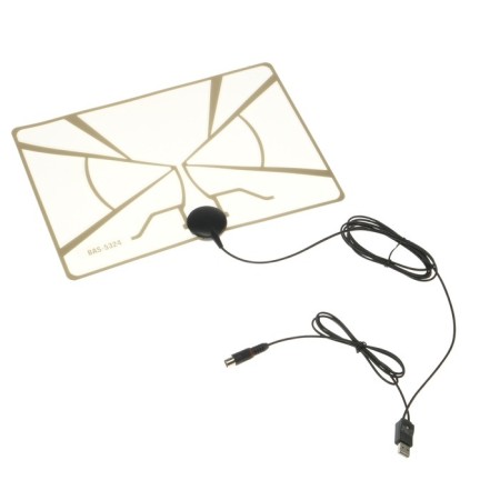 Ramo Antenna BAS-5324-DX, room, active, 33 DBI, 5V, DVB-T2, digital