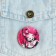 Supply icon "Pink anime", d = 38mm