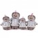 Soft toy "Basik" in a sweatshirt Drafonchik, 30 cm