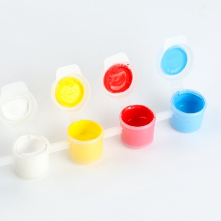 A set of acrylic paints "Coloring paints", 6 colors-2