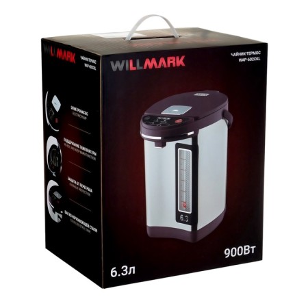 Thermopotes Willmark WAP-602CKL, 6.3 l, 900 watts, cherry-8
