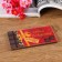 Burrier on magnets "Happy Birthday! Chocolate", wood, lacquered, 10x19 cm