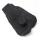 Women's woolen mittens, black color is 20-22