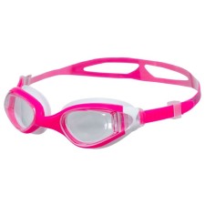 ATEMI B602 swimming glasses, children's, silicone, pink/white color