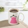 Homeleon mug Ceramic share “Forget all the rules”, 350 ml, white color
