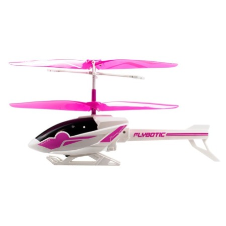 A helicopter on the Flybotic Air Panther radio control, two -channel, pink color-3