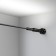 A set of mounts for the string lamp A063379, 2 pcs Elektrostandard, Strongline, 150x55x55 mm, black color black
