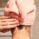 A tile for drying hair Ethel color is light pink, 65*25 cm, 100% p/e