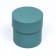 Hat box, emerald, 10 x 10 cm