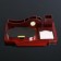 Table set 4V1 with a business card holder, red tree