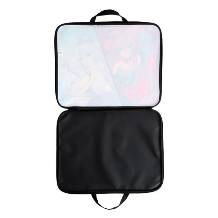 Folder for drawings and drawings A3, 470 x 350 x 20 mm, with handles, textile, calligrata "anime"-4