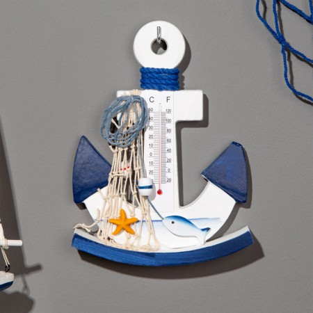 Interior souvenir "anchor" with a thermometer 21*15cm