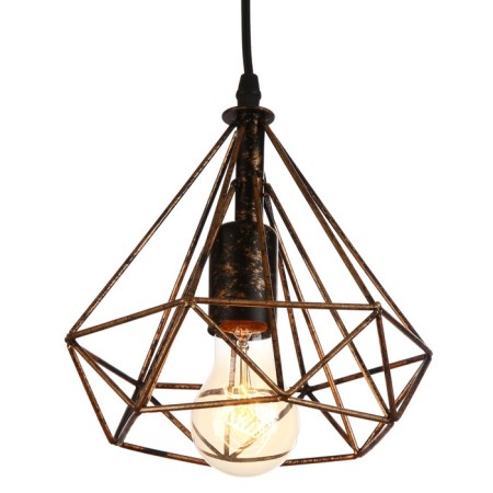Bayerlux lamp "Bloom" 1x40W E27 Black-gold 25x20x100 cm.-1