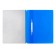 A4 180 μm folder, Erichkrause "Diamond Total Blue", with embossing, transparent top, blue
