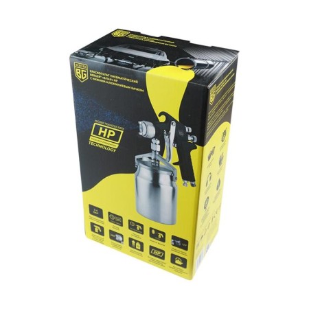 Pneumatic Pneumatic spray gun Blau BG1361, HP, 30 DIN, 4 ATM, 1/4F, nozzle 1.4 mm-5