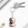 Key keychain with the icon "Girl Cat", anime