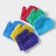 The sponge is stiff with the inner foam layer "Molodious mitten", color mix