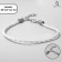 Cord waxed leather, l = 20cm with an extension cord, white color