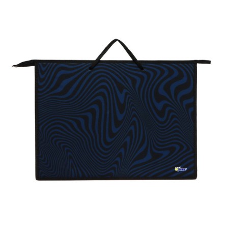 Folder for drawings and drawings A3, 470 x 345 x 50 mm, handles, plastic/textiles, lightning from above, PR 3 -20 "I play" 70589-2