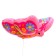 Foil ball 30 "Pink openwork butterfly"