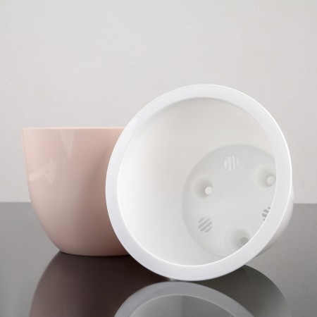 Pot for flowers with an insert "Orion", 3.5 l, color powder-2